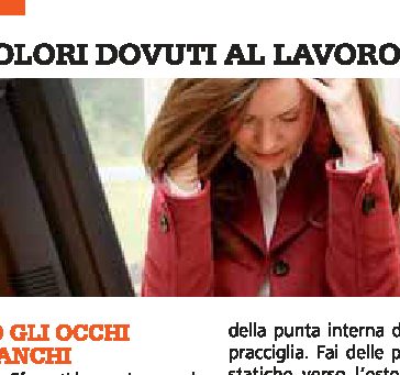 Dolori dovuti al lavoro: come curarli?