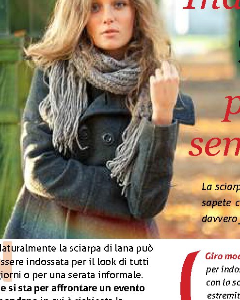 Indossa una sciarpa per essere sempre chic