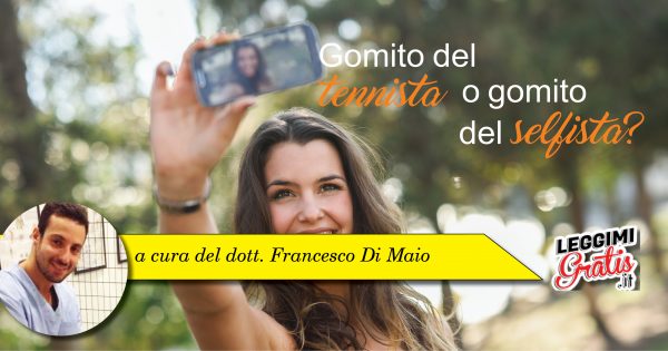 Gomito del tennista o gomito del selfista?