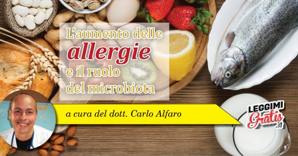 L'aumento delle allergie e il ruolo del microbiota