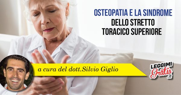 Osteopatia e la sindrome dello stretto toracico superiore