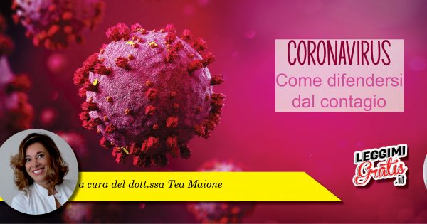 Coronavirus Come difendersi dal contagio